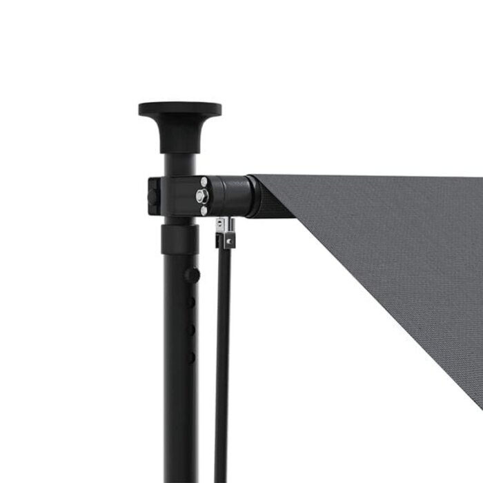 Klemmmarkise 300x150 cm Anthrazit - Ausziehbare Balkonmarkise bis zu 54% Rabatt