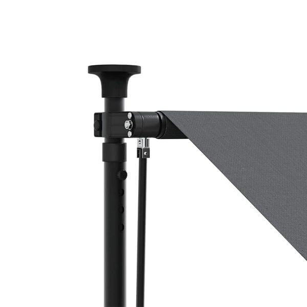 Klemmmarkise 300x150 cm Anthrazit - Ausziehbare Balkonmarkise bis zu 54% Rabatt