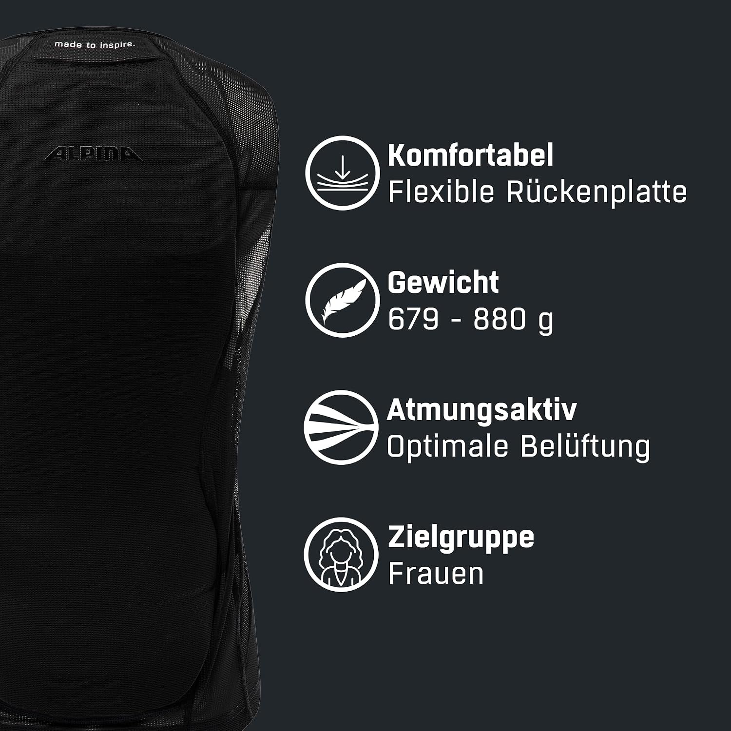 Damen Rückenprotektor Weste - Flexibler Schutz - Schwarz XS - bis zu 46% Rabatt