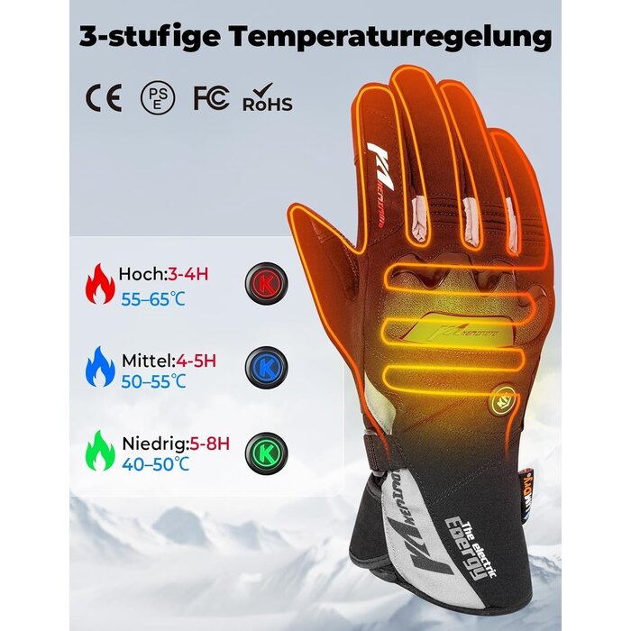 Beheizbare Outdoor-Handschuhe - bis zu 78% Rabatt auf Rückläufer
