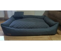 Viking Choice XXL Hundebett 120x90 cm Anthrazit - Wasserabweisend & bis zu 34% Rabatt