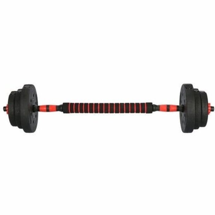 Viking Choice Verstellbares 20 kg Hantelset - 2-in-1 Kurzhantel & Langhantel - bis zu 37% Rabatt