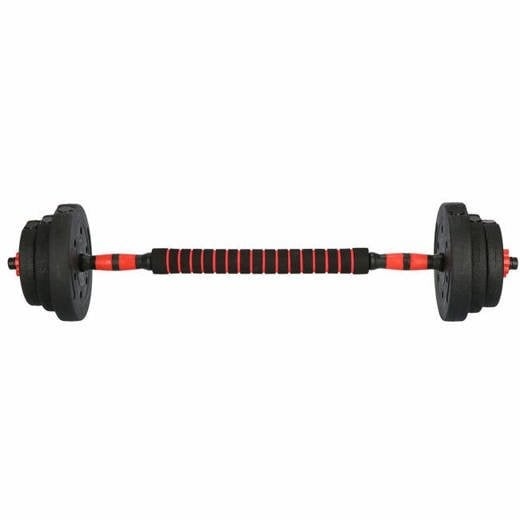 Viking Choice Verstellbares 20 kg Hantelset - 2-in-1 Kurzhantel & Langhantel - bis zu 37% Rabatt