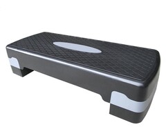 Viking Choice Aerobic Step - Höhenverstellbar - Schwarz Grau - Bis zu 32% Rabatt