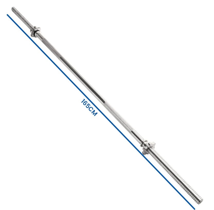 Viking Choice Profi-Langhantelstange 165 cm, 21 mm - Gehärteter Stahl - bis zu 56% Rabatt