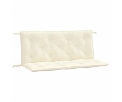 Vidaxl Gartenbankauflagen 120x50cm, 2er Set - Cremeweiß - bis zu 32% Rabatt