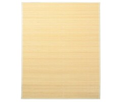 Vidaxl Bambus-Teppich 160x230 cm - Naturfarben - bis zu 34% sparen