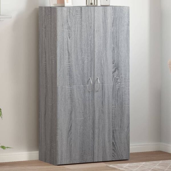 Vidaxl Eleganter Aktenschrank in Sonoma-Grau, 60x32x115 cm - jetzt bis zu 30% sparen