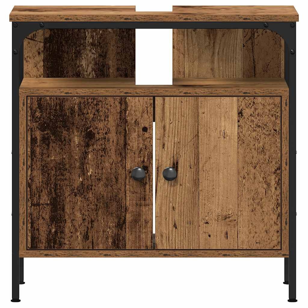 Vidaxl Waschtischunterschrank 60x30x60 cm Altholz-Optik - Jetzt bis zu 34% Rabatt