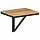 Wandregal Mangoholz & Eisen 40x30x32 cm - Jetzt bis zu 32% sparen