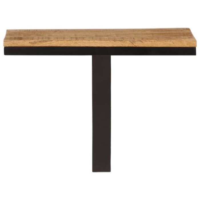 Vidaxl Wandregal Mangoholz & Eisen 40x30x32 cm - Jetzt bis zu 32% sparen