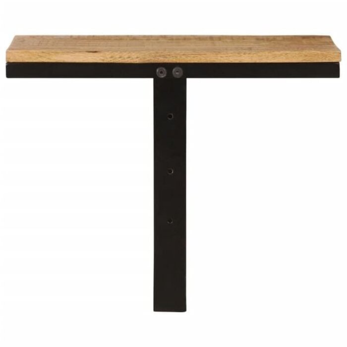 Vidaxl Wandregal Mangoholz & Eisen 40x30x32 cm - Jetzt bis zu 32% sparen
