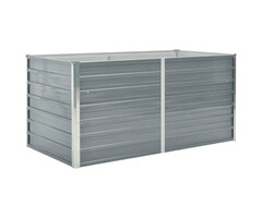 Vidaxl Robustes Hochbeet 160x80x77 cm Stahl Grau - Jetzt bis zu 34% Rabatt sichern