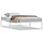 Elegantes Metallbett 90x200 cm - Weiß - Outlet-Angebot bis zu 34% sparen