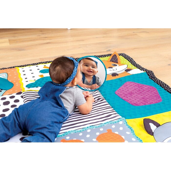 Große sensorische Spielmatte für Babys - Faltbar - bis zu 34% Rabatt