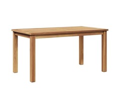 Vidaxl Massiver Teakholz Couchtisch 90x50cm - Outdoor-Design - bis zu 34% Rabatt