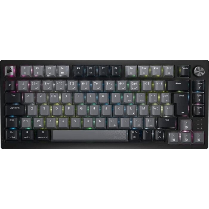 Mechanische 75% Gaming-Tastatur mit RGB & Hot-Swap - Bis zu 35% Rabatt