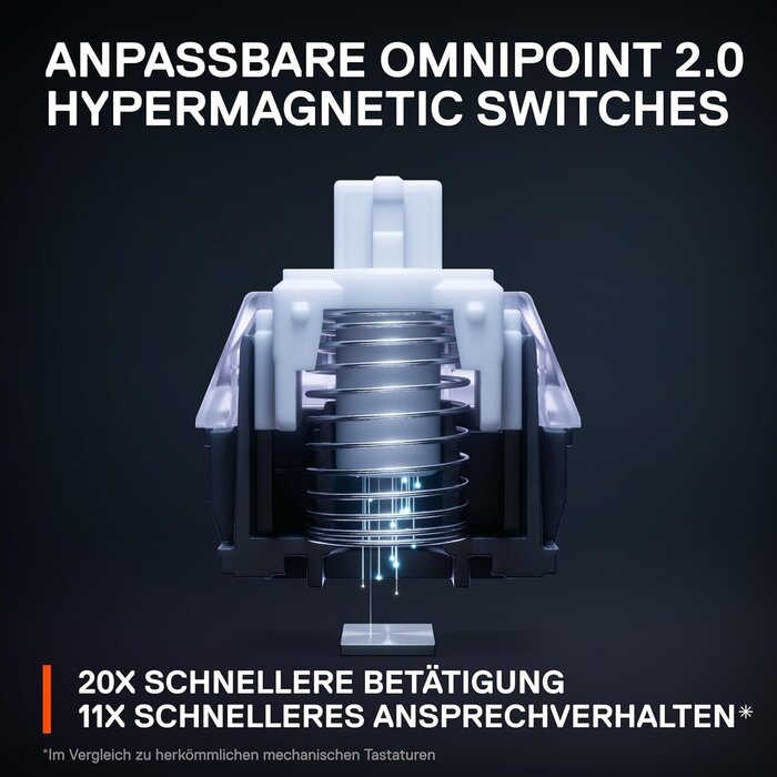 Gaming-Tastatur TKL mit HyperMagnetic-Schaltern - bis zu 35% Rabatt
