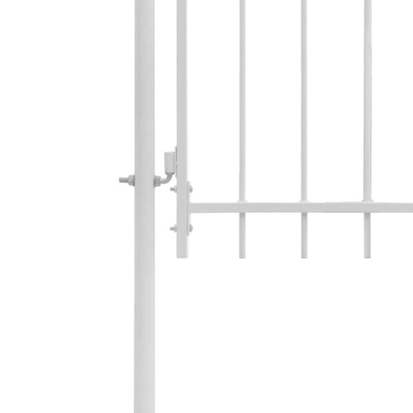 Vidaxl Gartentor Woerden Stahl weiß 1x2,25m - Jetzt bis zu 35% sparen