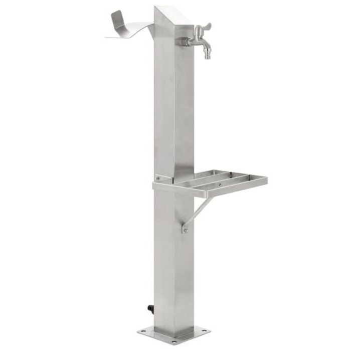 Vidaxl Gartenwassersäule Edelstahl 95cm - Outlet mit bis zu 35% Rabatt