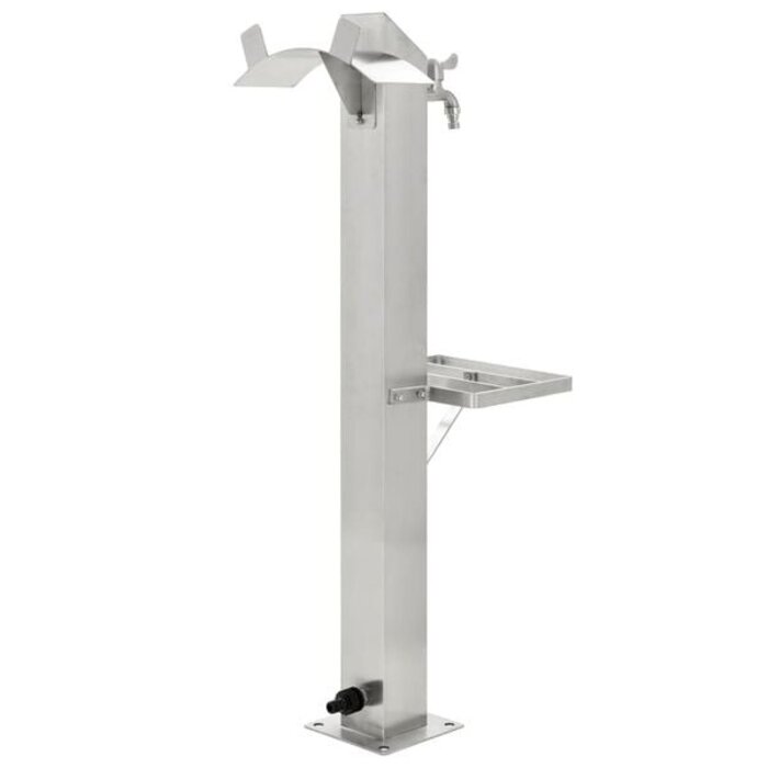 Vidaxl Gartenwassersäule Edelstahl 95cm - Outlet mit bis zu 35% Rabatt