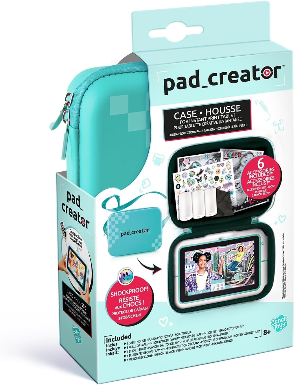 Canal Toys Kinder-Kreativ-Tablet mit Sofortdruck, 8 Zoll, bis zu 35% Rabatt