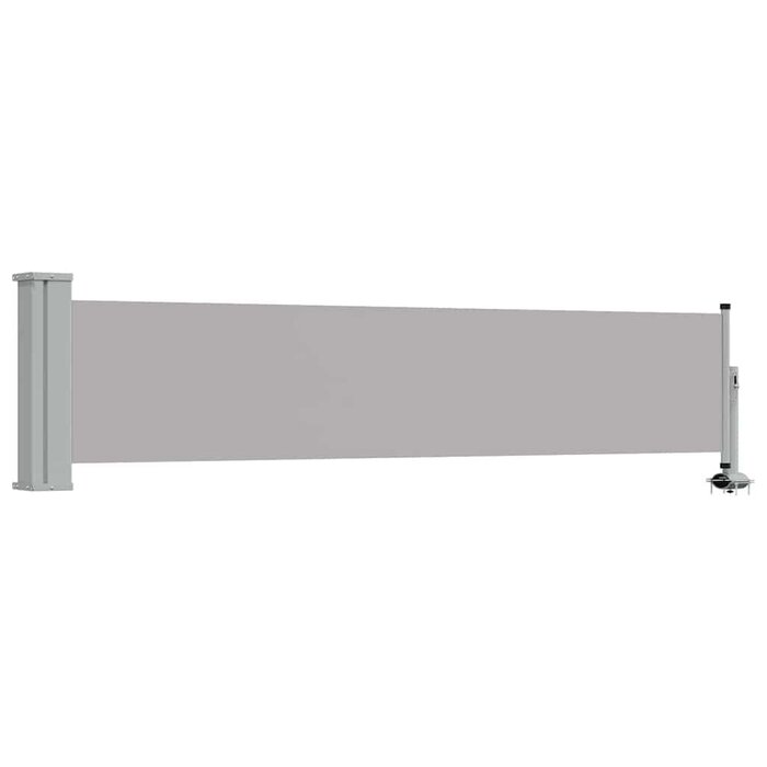 Vidaxl Seitenmarkise 60x300 cm Grau - Sichtschutz für Balkon - bis zu 34% sparen