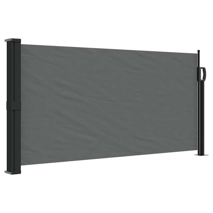 Vidaxl Ausziehbare Seitenmarkise 100x500cm Anthrazit - bis zu 34% Rabatt