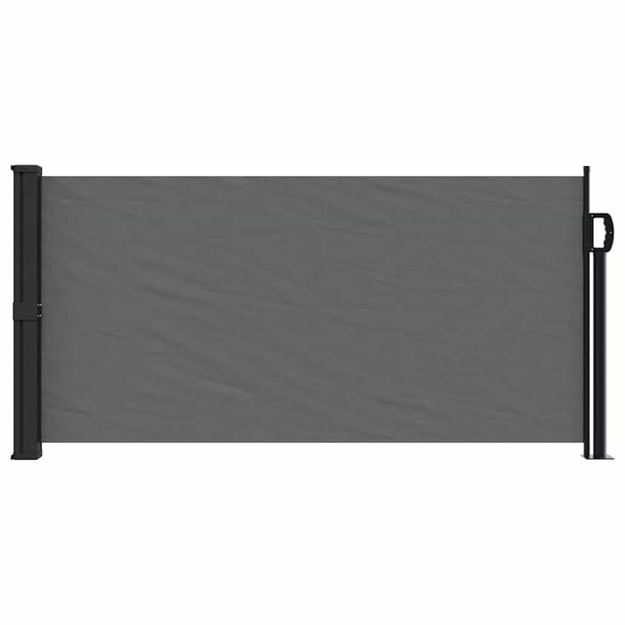 Vidaxl Ausziehbare Seitenmarkise 100x500cm Anthrazit - bis zu 34% Rabatt