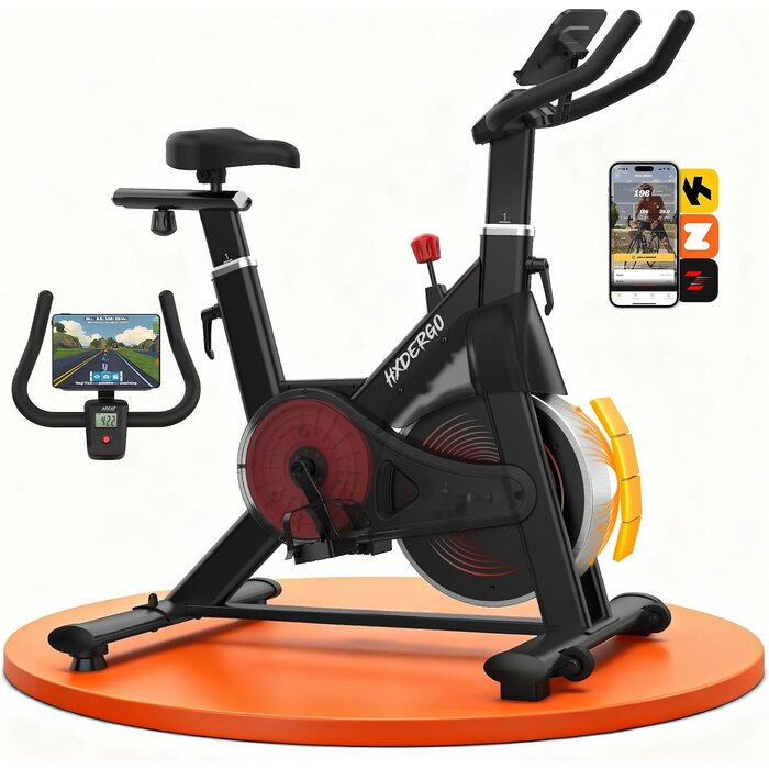 Hometrainer Magnetwiderstand mit Tablet-Halterung - bis zu 35% Rabatt