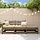 3-tlg. Garten-Loungeset Kiefer honigbraun - bis zu 35% Rabatt