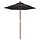 Sonnenschirm Holzgestell 196x231cm Schwarz - bis zu 34% sparen
