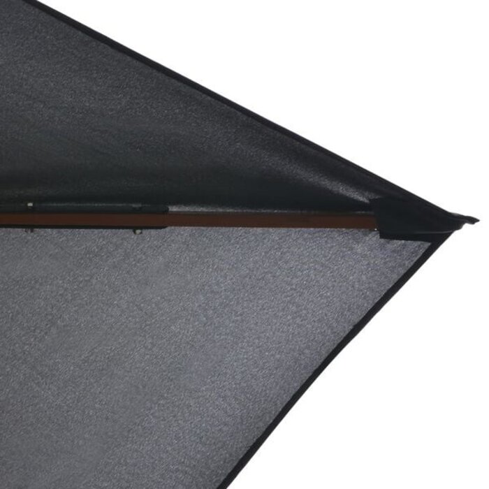 Vidaxl Rechteckiger Holz-Sonnenschirm 200x300 cm, Anthrazit - bis zu 34% sparen