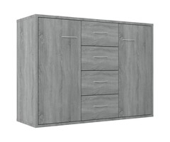 Vidaxl Sideboard in Sonoma Eiche Grau - Stilvoller Stauraum bis zu 35% reduziert