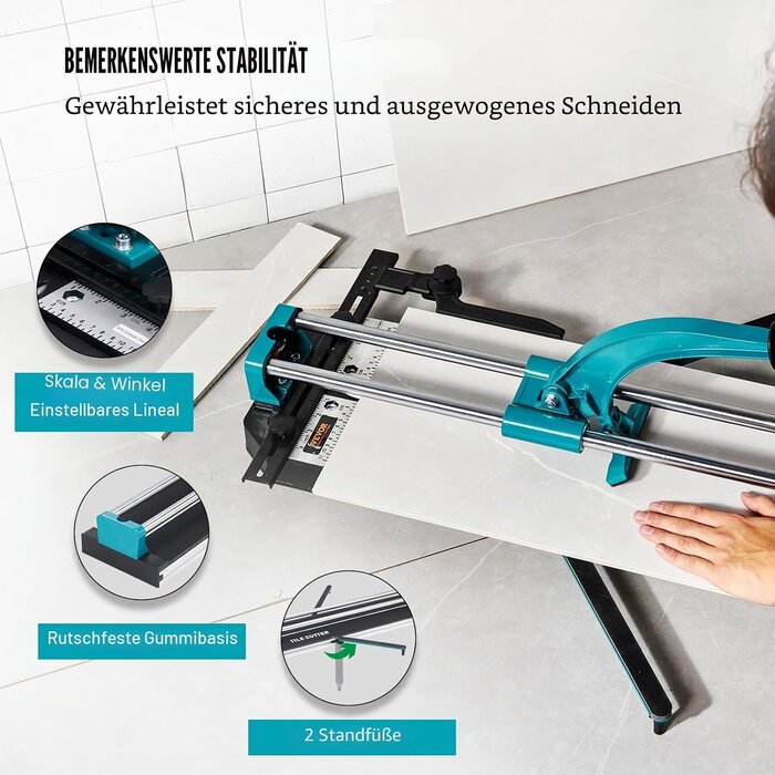 Vevor Profi-Fliesenschneider 1200 mm mit Infrarot - bis zu 35 % Rabatt sparen