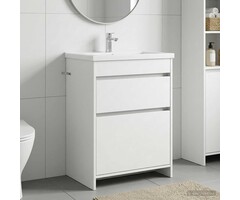 Vidaxl Waschbeckenunterschrank Weiß, 56x37,5x81cm - Jetzt bis zu 34% Rabatt sparen