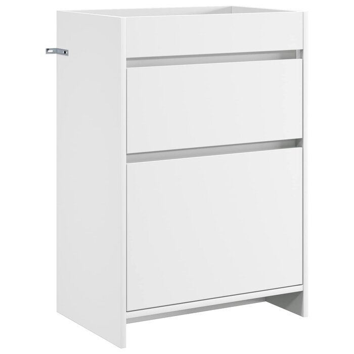 Vidaxl Waschbeckenunterschrank Weiß, 56x37,5x81cm - Jetzt bis zu 34% Rabatt sparen