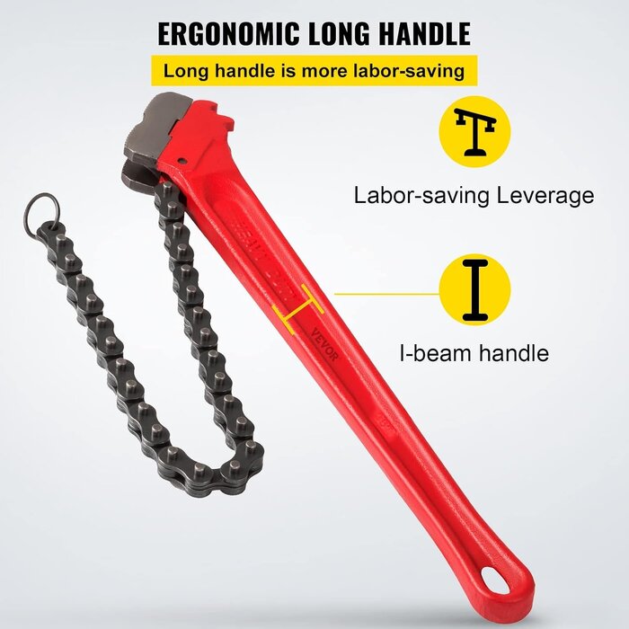 Vevor 36 Zoll Kettenrohrzange Heavy Duty - Bis zu 35% Rabatt
