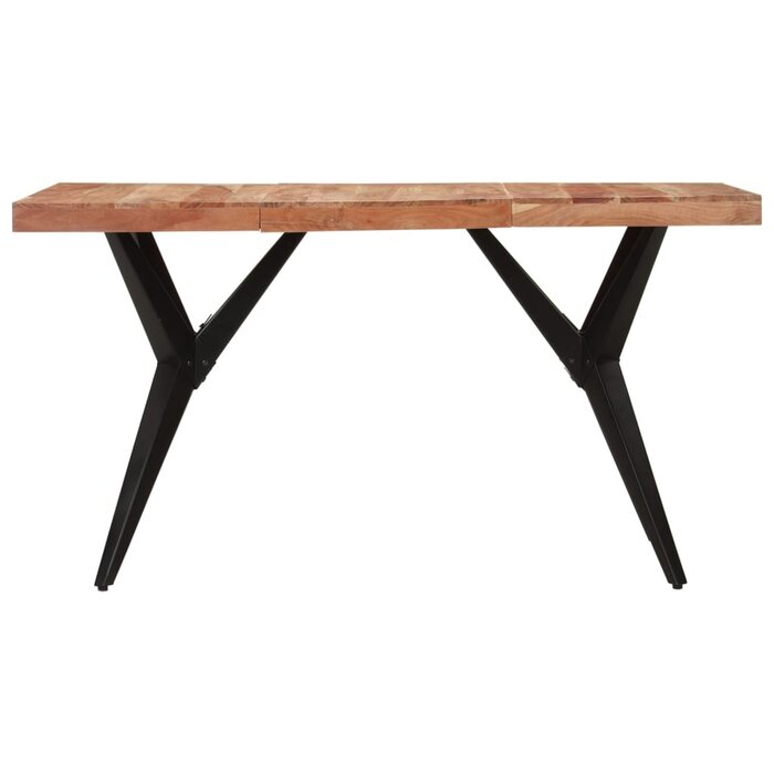 Vidaxl Industrie-Esstisch 140x70cm aus massivem Akazienholz - bis zu 35% sparen