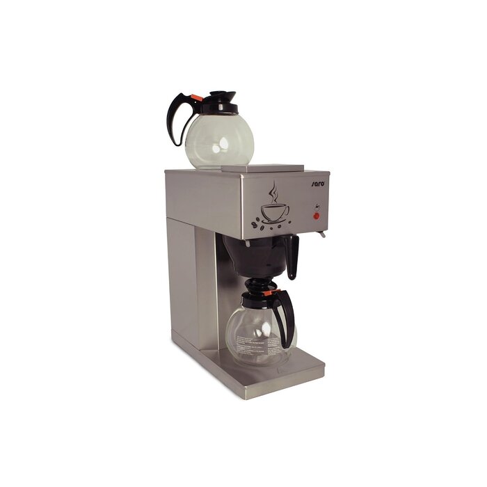 Profi-Filterkaffeemaschine 2x 1,8L, Edelstahl, 2000W - bis zu 35% Rabatt