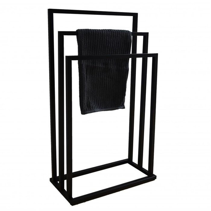 Viking Choice Design Handtuchhalter 3-stangig Schwarz - Modern & stabil - bis zu 40% günstiger