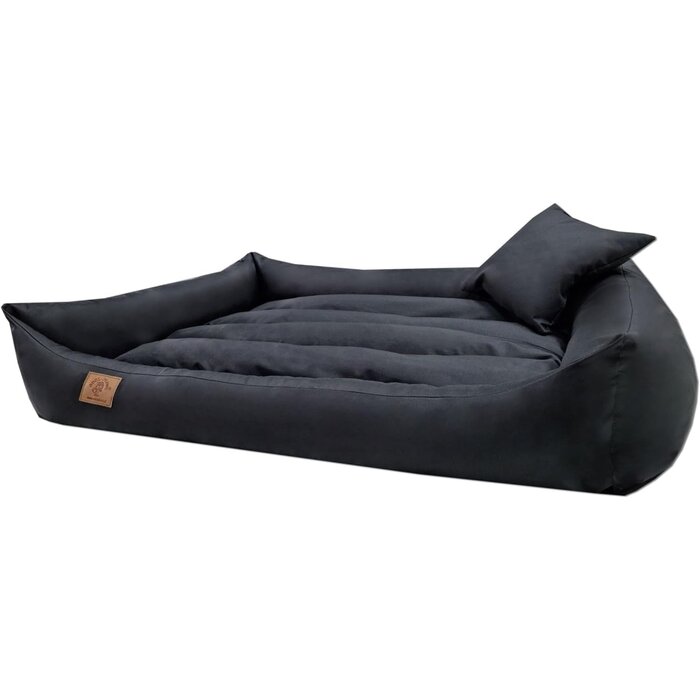 Viking Choice Hundebett 90x60 cm Schwarz - Wasserabweisend - Bis zu 33% Rabatt
