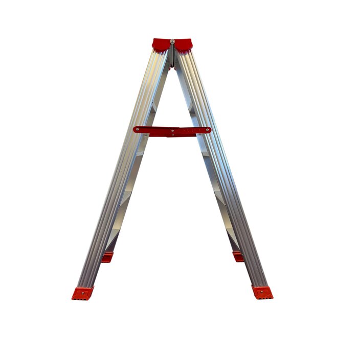 Viking Choice Aluminium-Haushaltsleiter 2x5 Stufen, 3,03 m Arbeitshöhe - bis zu 31% Rabatt