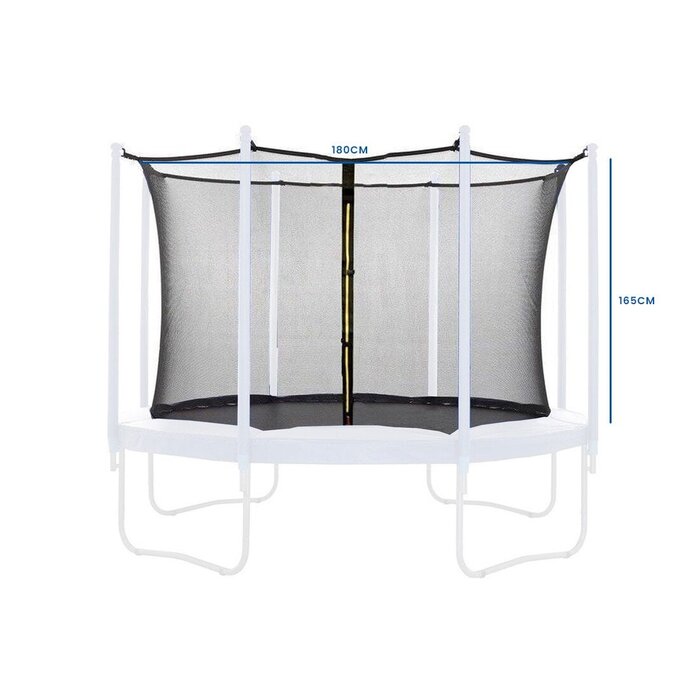 Viking Sports Sicherheitsnetz für 180 cm Trampolin (6 Stangen) - jetzt bis zu 11% günstiger