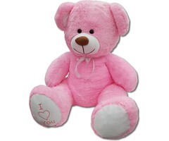 Viking Choice Riesiger Plüschbär 160 cm Rosa mit Herz - Bis zu 24% Rabatt im Outlet