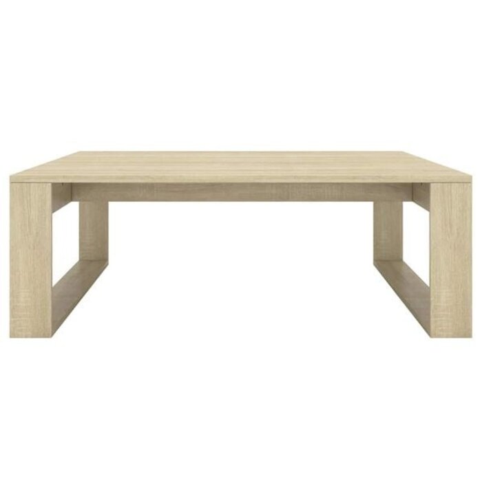 Vidaxl Quadratischer Couchtisch Sonoma Eiche 100x100cm - bis zu 34% sparen