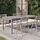 Gartentisch Massives Akazienholz 200x100cm Grau - Outlet bis zu 35% Rabatt