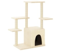 Vidaxl Katzenbaum 97,5 cm - Sisal-Kratzstämme - Jetzt bis zu 27% Rabatt sichern