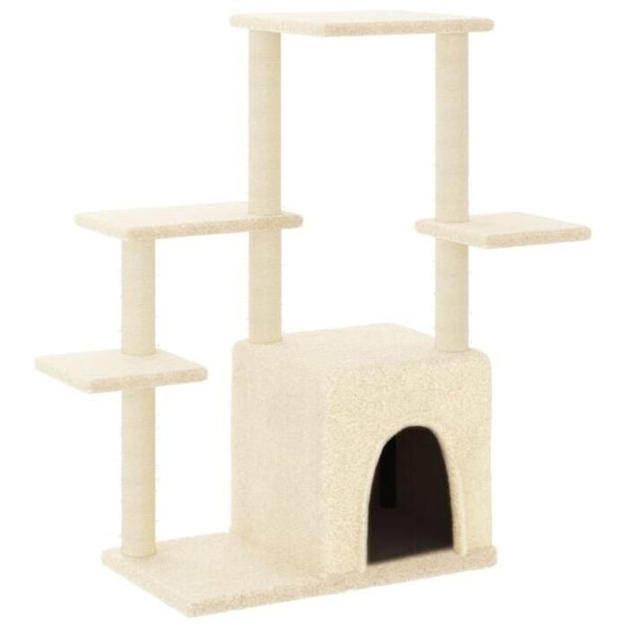 Vidaxl Katzenbaum 97,5 cm - Sisal-Kratzstämme - Jetzt bis zu 27% Rabatt sichern