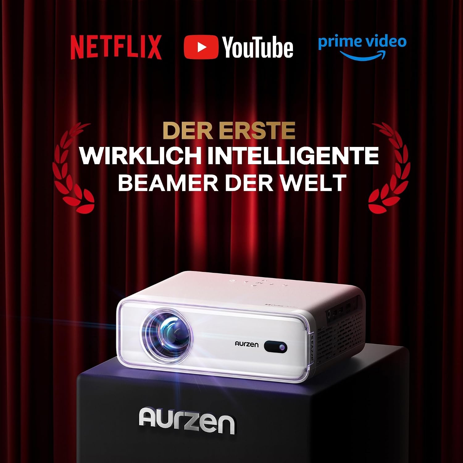 Full HD Videoprojektor 1080p mit 4K-Support - Jetzt bis zu 35% sparen